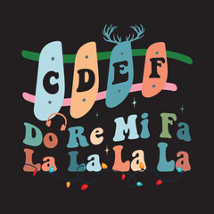 CDEF Do Re Mi Fa La La La La