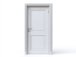 door isolated on white