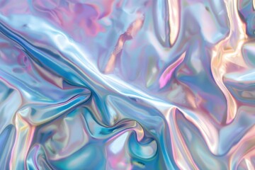 Fototapeta premium A close-up shot of a highly reflective surface with no background distractions