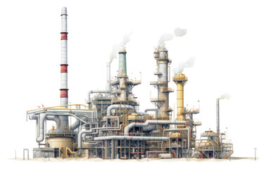 PNG Industry architecture refinery factory.