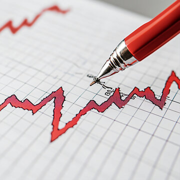 Illustration of a growth chart