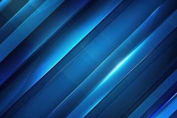 Abstract geometric pattern on blue and black background with intersecting lines