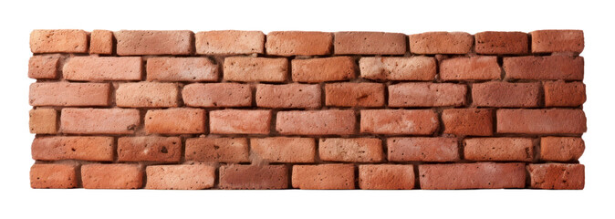 Obraz premium PNG Brick wall architecture white background repetition.