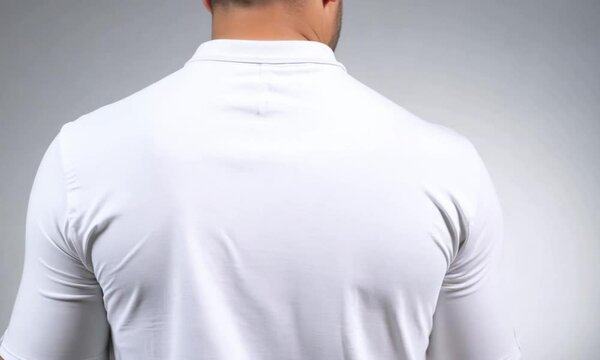 High-Quality Oversized White T-Shirt Mockup with Back Views