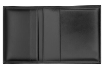 black leather wallet
