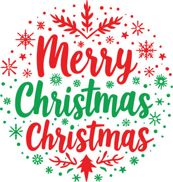 Merry Christmas Design | Christmas T Shirt | Merry Christmas 	
