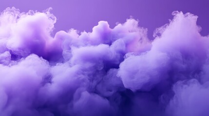 Abstract purple smoke texture on a purple background.