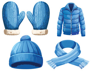 Winter Wear Illustration