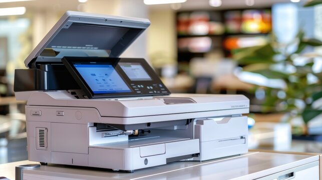 High quality color printer and professional plotter for office and photocopying services