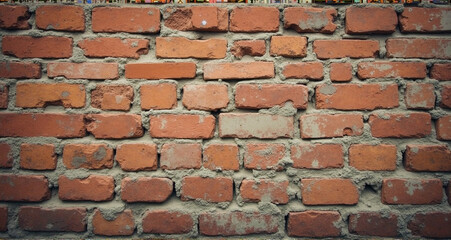 Obraz premium red brick wall