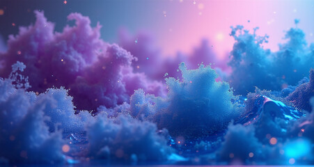 Fototapeta premium blue sky and clouds