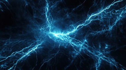 Fototapeta premium Abstract Electric Lightning