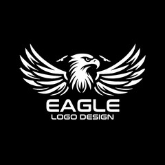 Obraz premium Eagle Vector Logo Design
