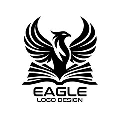 Fototapeta premium Eagle Vector Logo Design