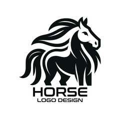 Horse Vector Logo Design