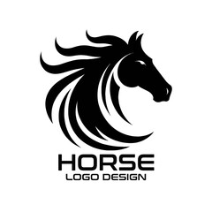Horse Vector Logo Design