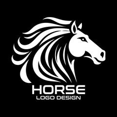 Horse Vector Logo Design