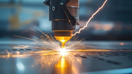 Industrial Cutter in Action