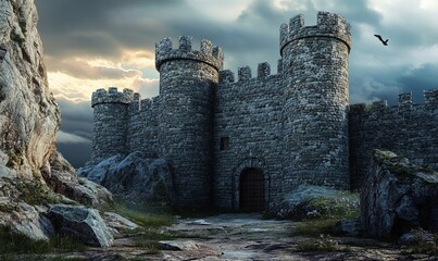 Ancient castle fortress