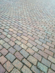 stone paving slabs urban texture street pattern road background