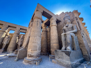 Step into the Pharaoh's palace, Luxor's temple of Ramses II, a sacred sanctuary where the pharaoh...