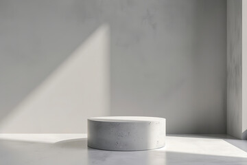 Isolated pedestal - Showroom concept