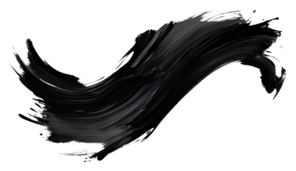 PNG Ink brush stroke white white background splattered.