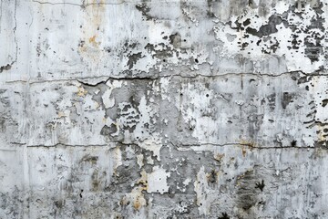 Obraz premium Abstract white grunge cement wall texture background.