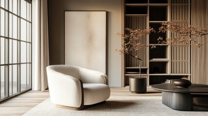 Minimalist Living Room Interior Design
