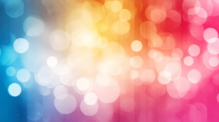 Obraz premium Abstract background with blurred circles in vibrant colors.