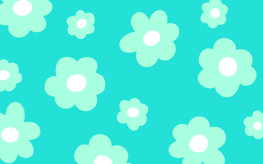 Flores redondas minimalistas rosas para decoración