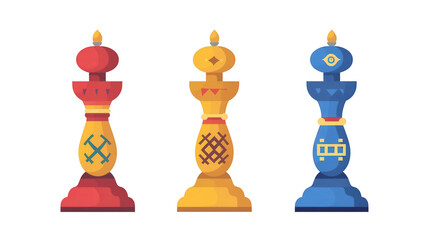 Flat Hanukkah Pepper Grinder Icon, Essential Kitchen Tool for Holiday Cooking, PNG File, Transparent Background
