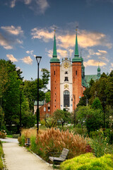 Katedra Oliwska, ancient catholic cathedral in Gdansk	