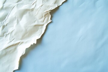Naklejka premium Blue and white textured paper background