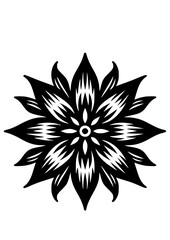 Obraz premium Poinsettia flower SVG, Christmas Flower Clipart, Winter Flower Silhouette, Poinsettia Vector, Nature SVG, Leaves SVG, Cut file for Cricut SVG, JPG, PNG