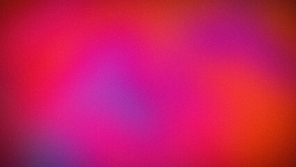 A bold abstract 4K background featuring vivid shades of red, pink, purple, and orange with a grainy texture. Ideal for modern wallpapers and creative designs