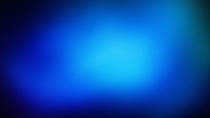 Intense gradient merging dark and bright shades of blue, enhanced by a grainy texture. Ideal for backgrounds, banners, and sleek wallpapers