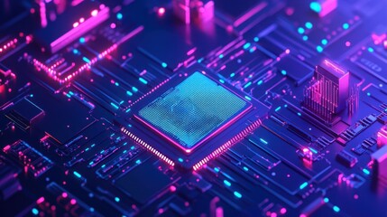 Circuit Board with a Processor