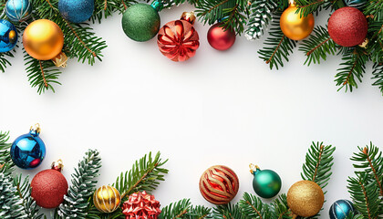 bright-green-christmas-tree-colorful-ornaments