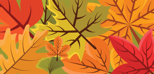 Aurum sale leaves collection pattern Vector. Discount .Special offer sale template.