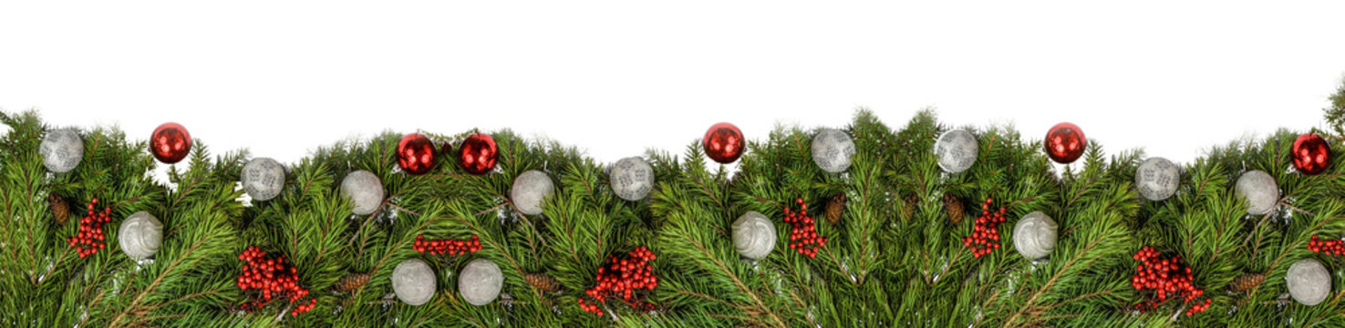 xmas garland decoration holiday different materials