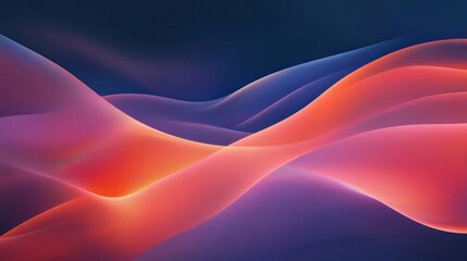 Abstract Colorful Waves