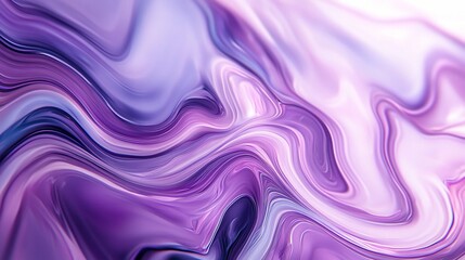 Obraz premium Abstract Purple Swirl with Soft Flowing Shapes