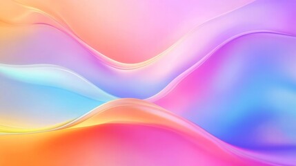 Obraz premium Abstract Colorful Waves Background