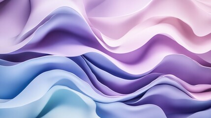 Fototapeta premium Abstract Wavy Pastel Background