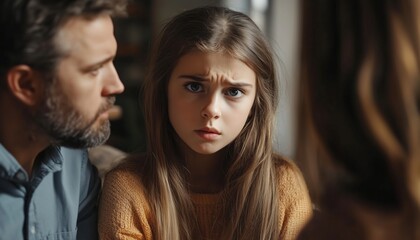 Parental Conversation About Their Daughter'S Misbehavior Causing Fear And Concern For Her Well-Being And Discipline Measures To Be Taken.