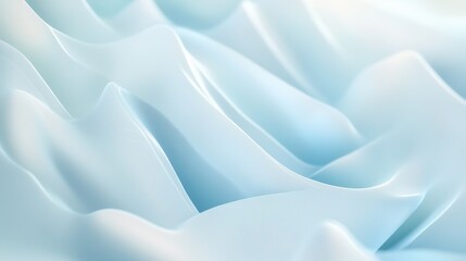 Obraz premium Abstract Blue and White Wavy Background