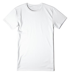 Naklejka premium PNG Short sleeve t-shirt, white background.