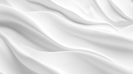 Obraz premium Abstract White Drape