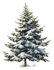 Fototapeta premium Christmas tree pine christmas plant.
